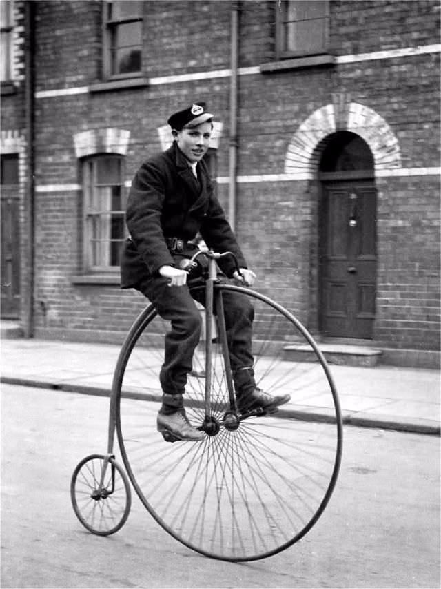 The Penny-Farthing Era Captured in Timeless Vintage Cycling Photographs