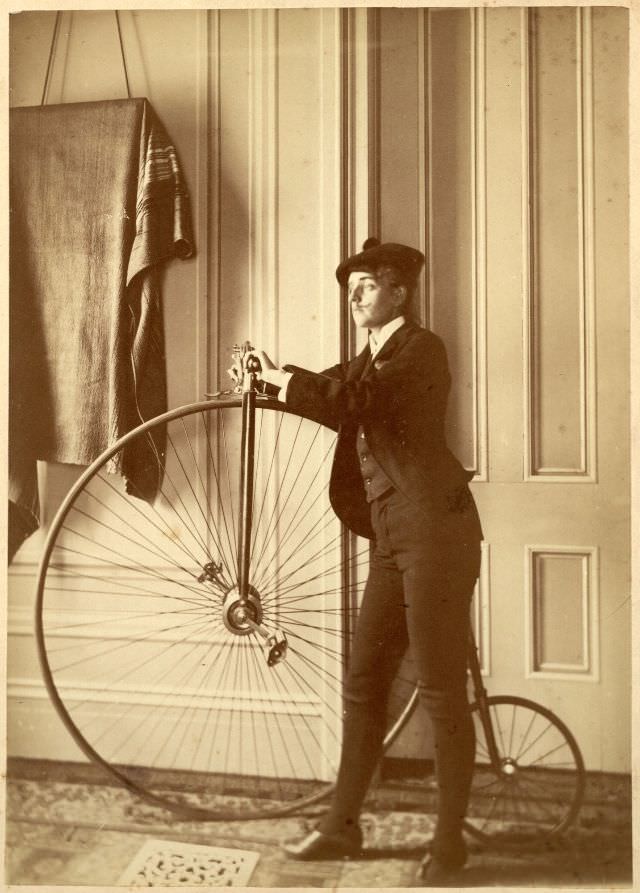 The Penny-Farthing Era Captured in Timeless Vintage Cycling Photographs