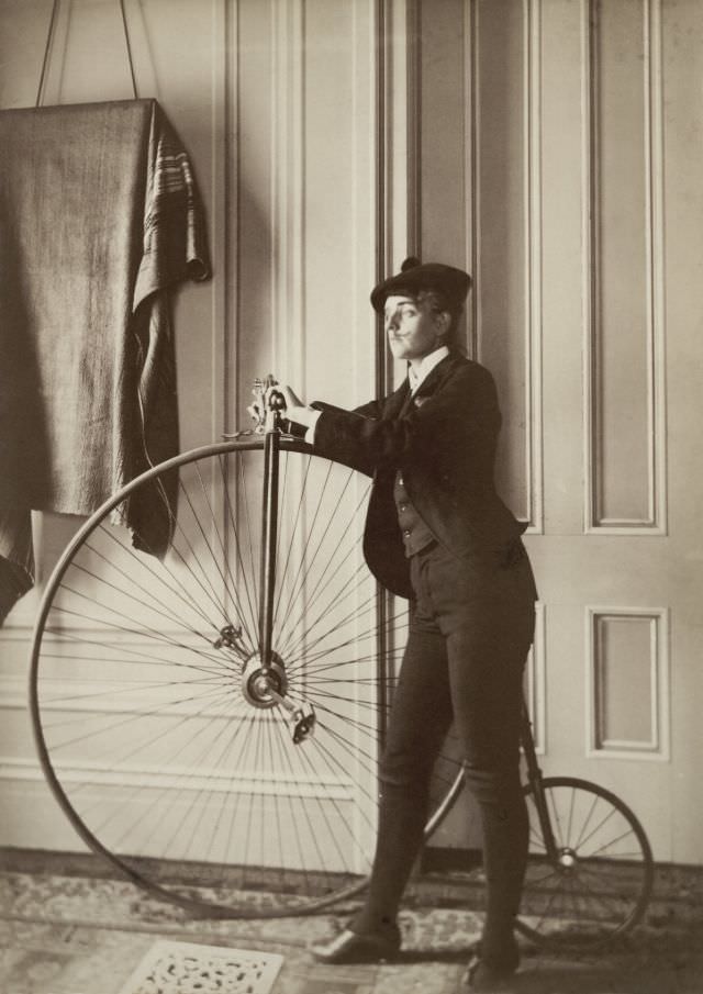 The Penny-Farthing Era Captured in Timeless Vintage Cycling Photographs