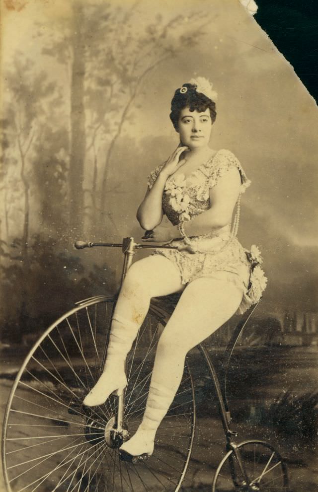 The Penny-Farthing Era Captured in Timeless Vintage Cycling Photographs