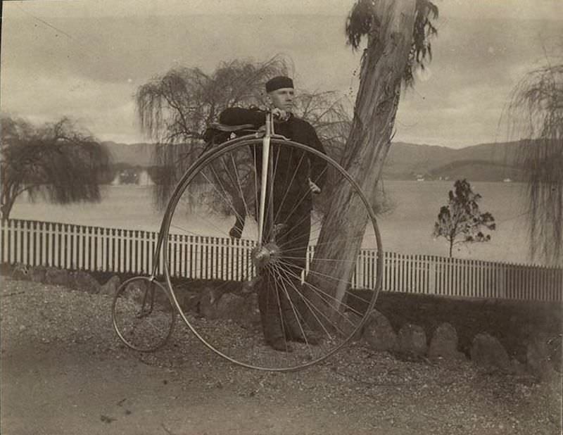 The Penny-Farthing Era Captured in Timeless Vintage Cycling Photographs