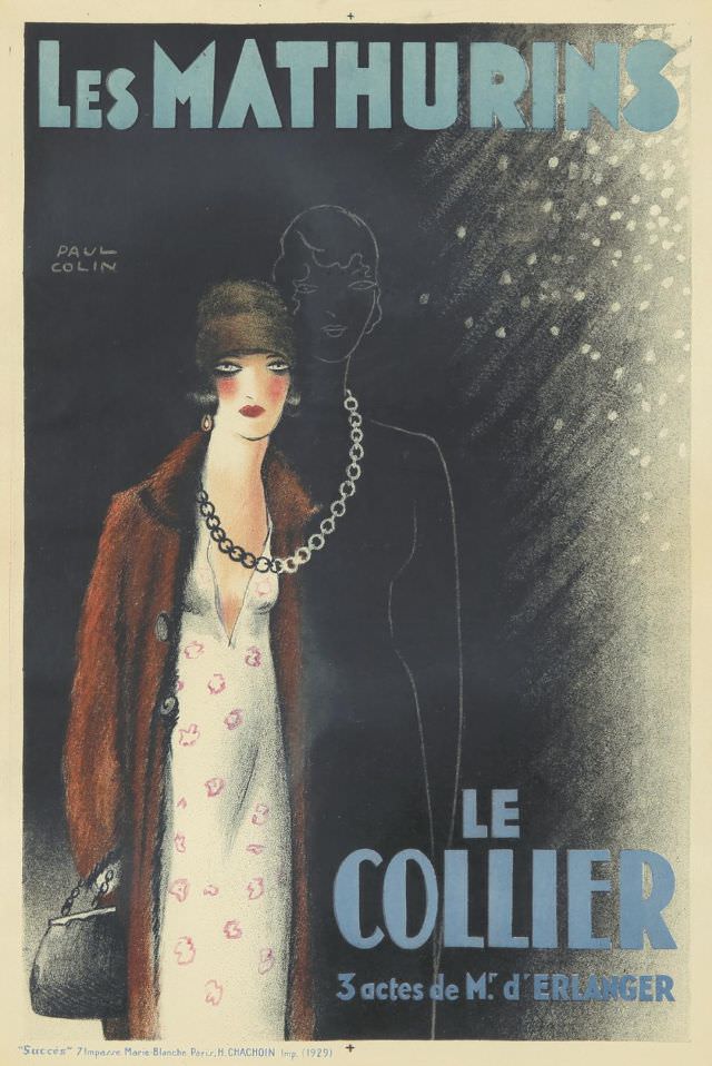 Les Mathurins, Le Collier, 1929