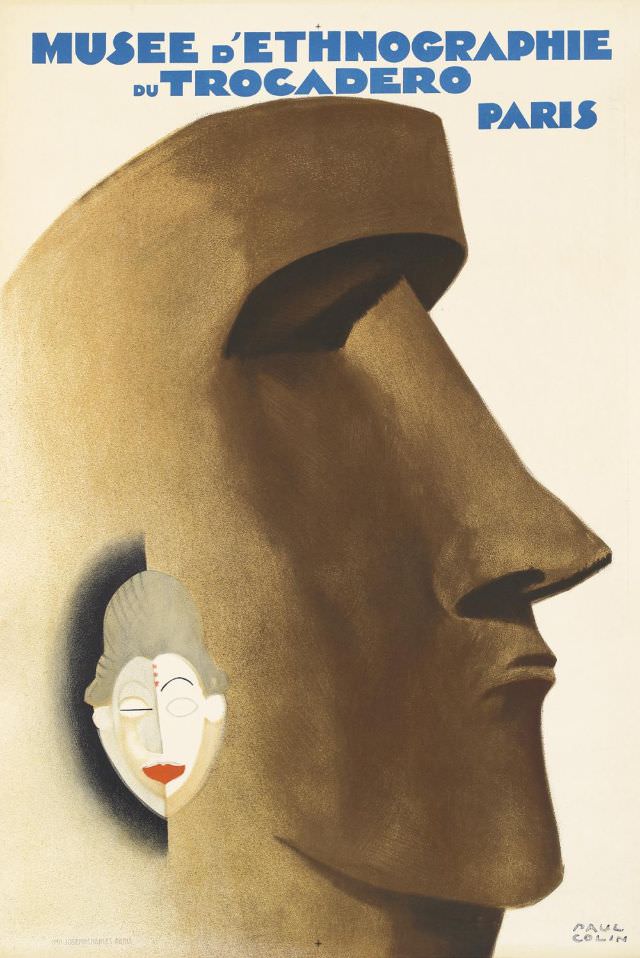 Musée d'Ethnographie and Punu mask, 1930