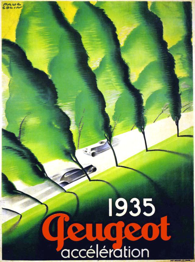 Peugeot accélération, 1935