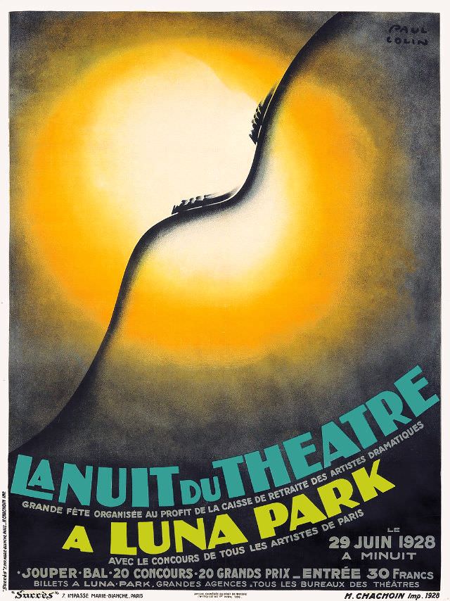 La Nuit du Théâtre à Luna Park, 1928