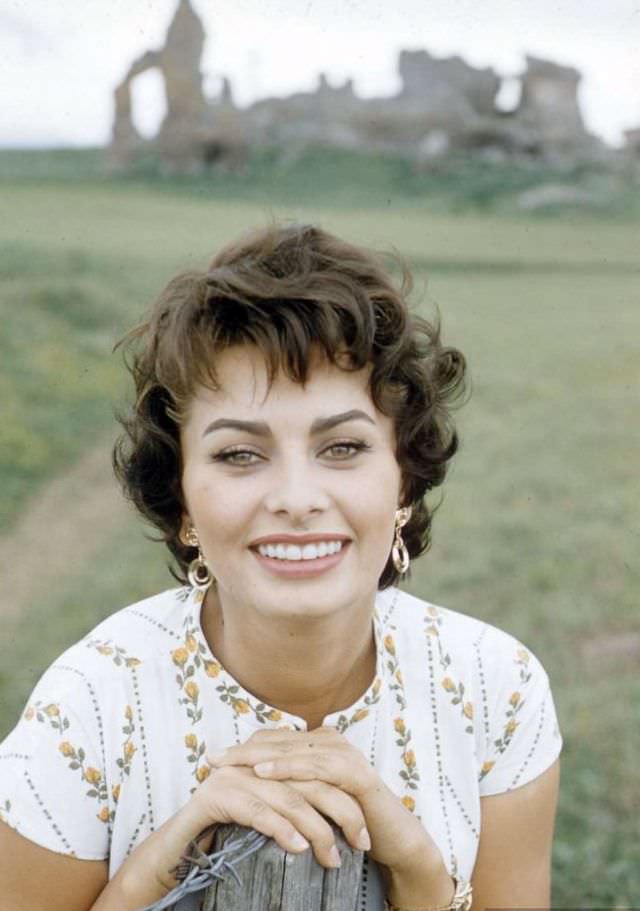 Sophia Loren, 1957.