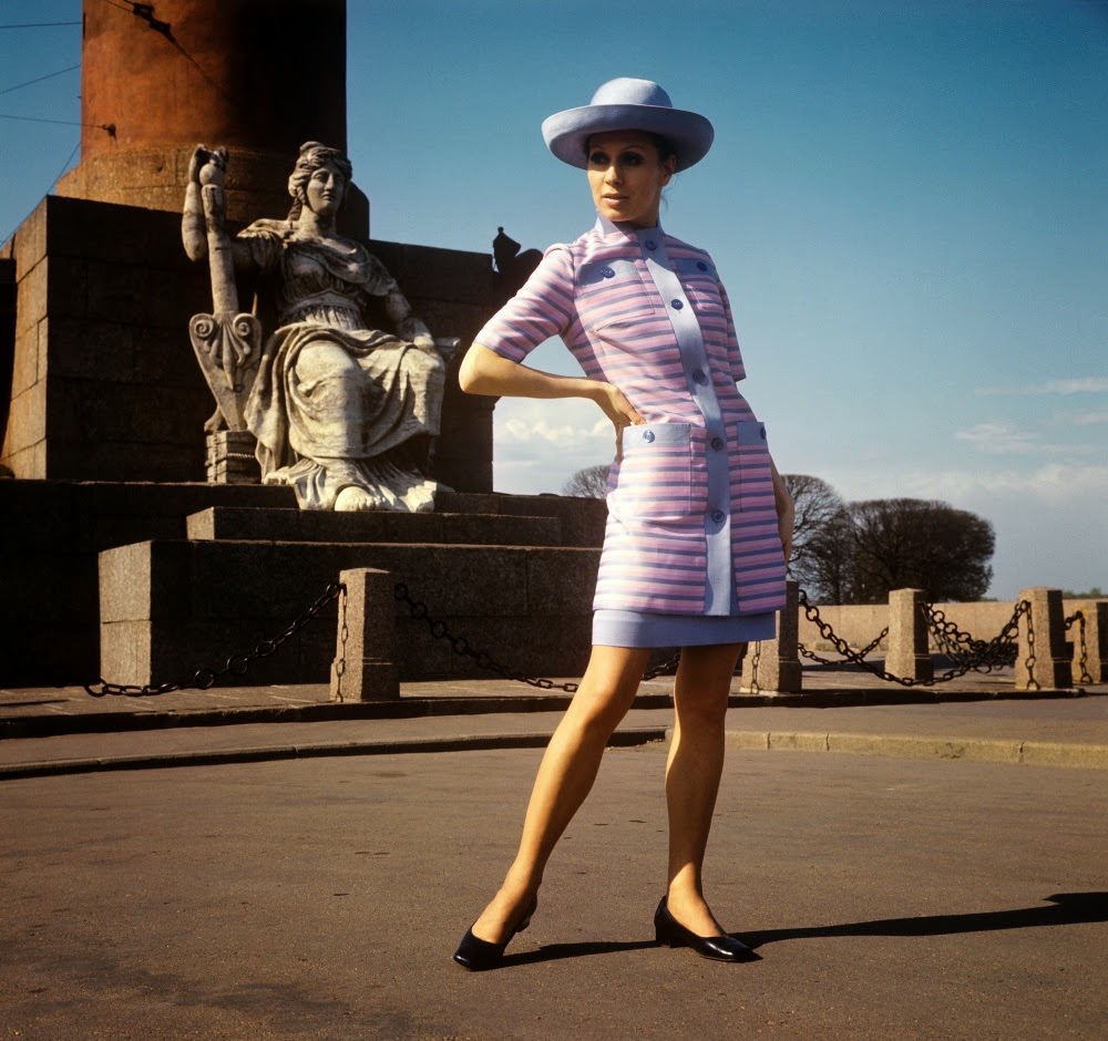 A Journey Through the Bold and Beautiful Women's Fashion of 1960s-70s Soviet Union