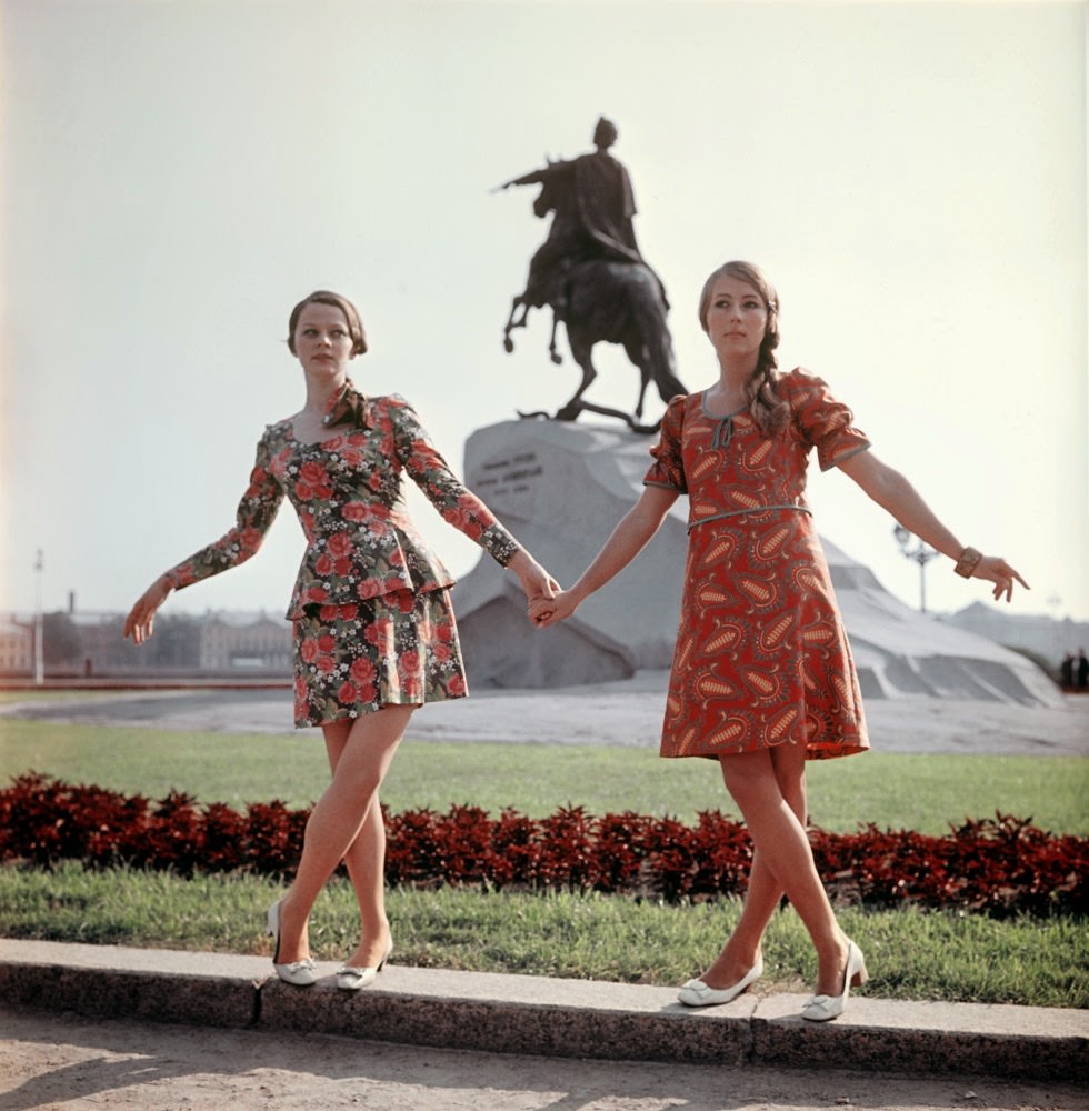 A Journey Through the Bold and Beautiful Women's Fashion of 1960s-70s Soviet Union