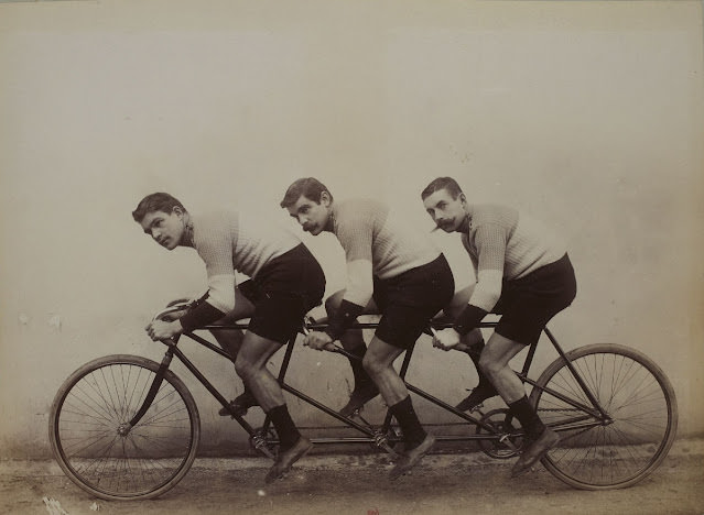 The Early Days of Tandem Cycling Sport Seen in Jules Beau's 19th Century Photos