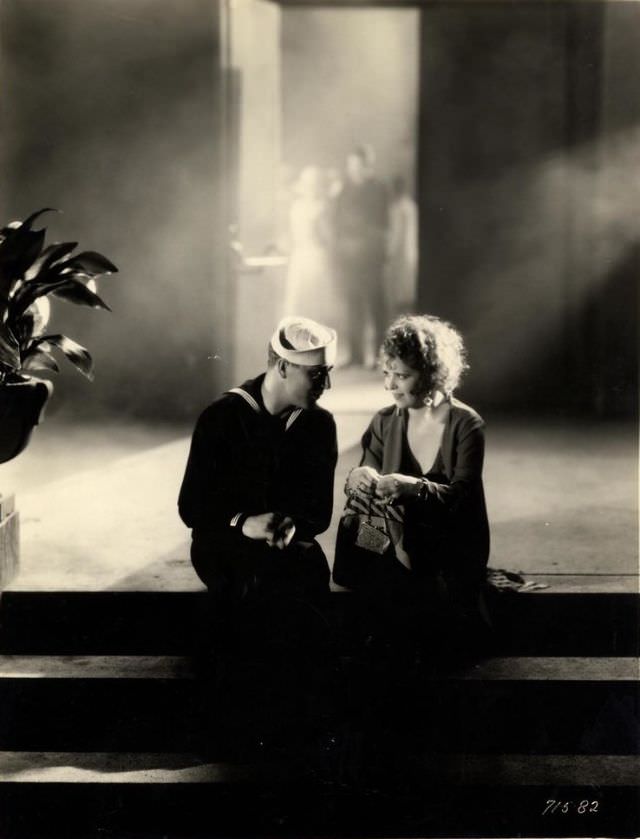 The Fleet's In, a 1928 Movie Showcasing the Glamour of Silent Films