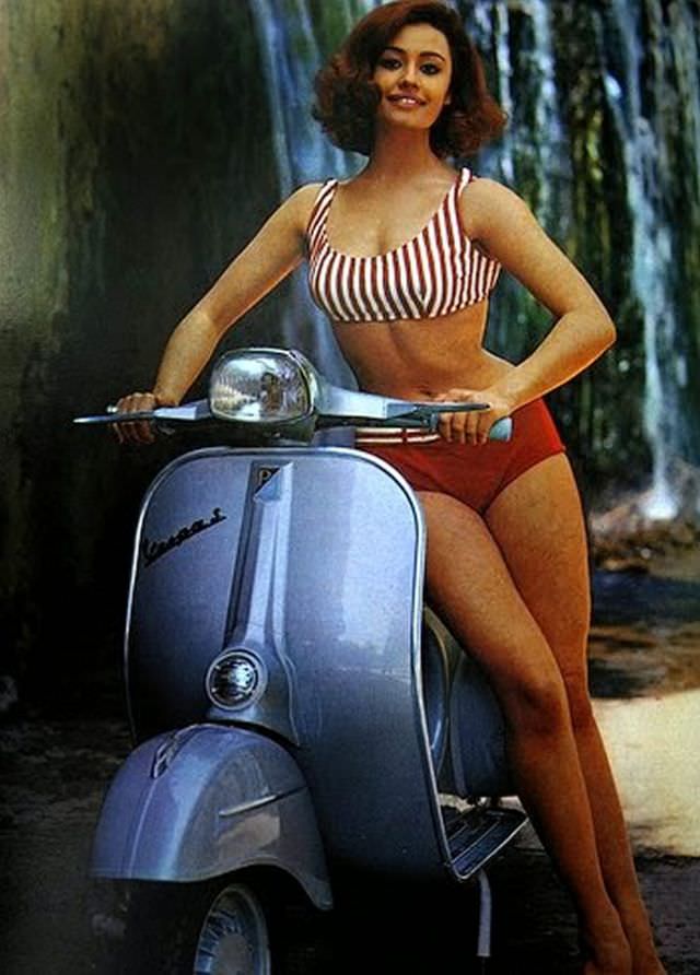 Vintage Vespa Ads and the Celebrities Who Loved Them: A Glimpse into Scooter Glamour