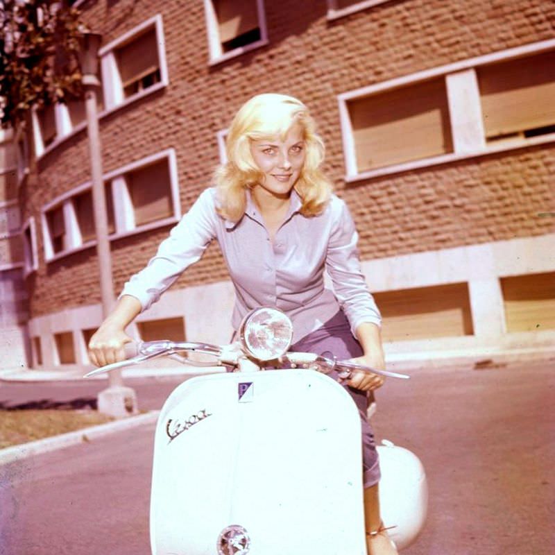 Vintage Vespa Ads and the Celebrities Who Loved Them: A Glimpse into Scooter Glamour