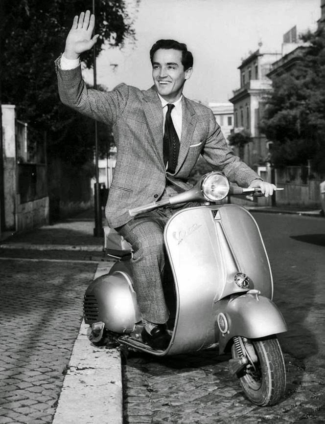 Vintage Vespa Ads and the Celebrities Who Loved Them: A Glimpse into Scooter Glamour