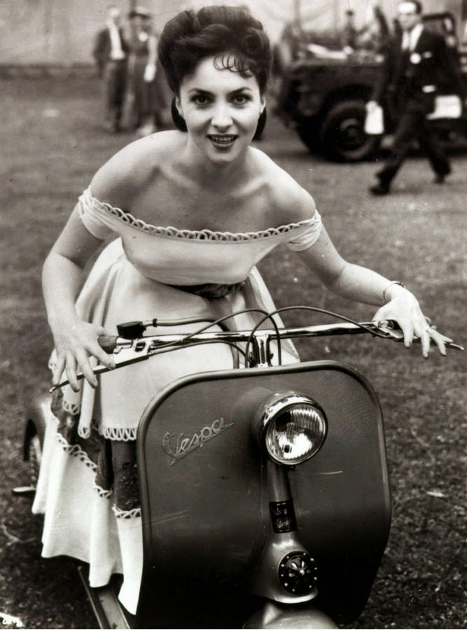 Vintage Vespa Ads and the Celebrities Who Loved Them: A Glimpse into Scooter Glamour