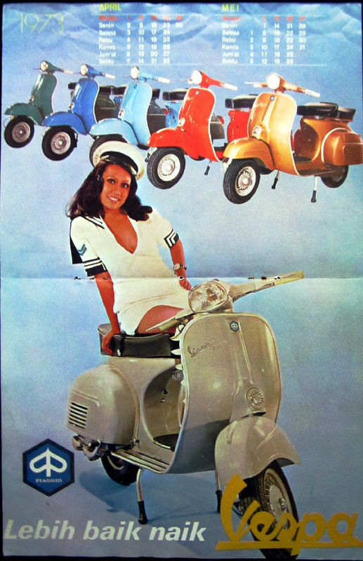 Vintage Vespa Ads and the Celebrities Who Loved Them: A Glimpse into Scooter Glamour