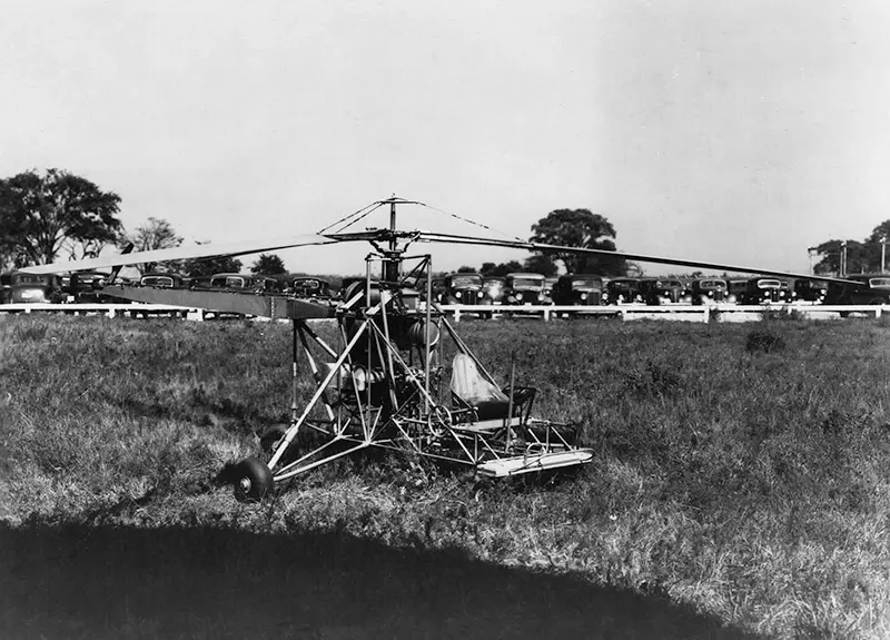 A Look Back at the Vought-Sikorsky VS-300: Pioneering the Skies as the World's First Successful Helicopter