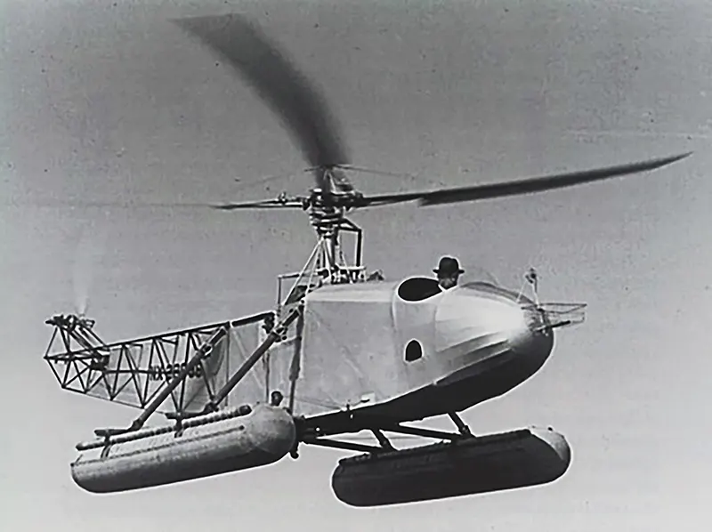 A Look Back at the Vought-Sikorsky VS-300: Pioneering the Skies as the World's First Successful Helicopter