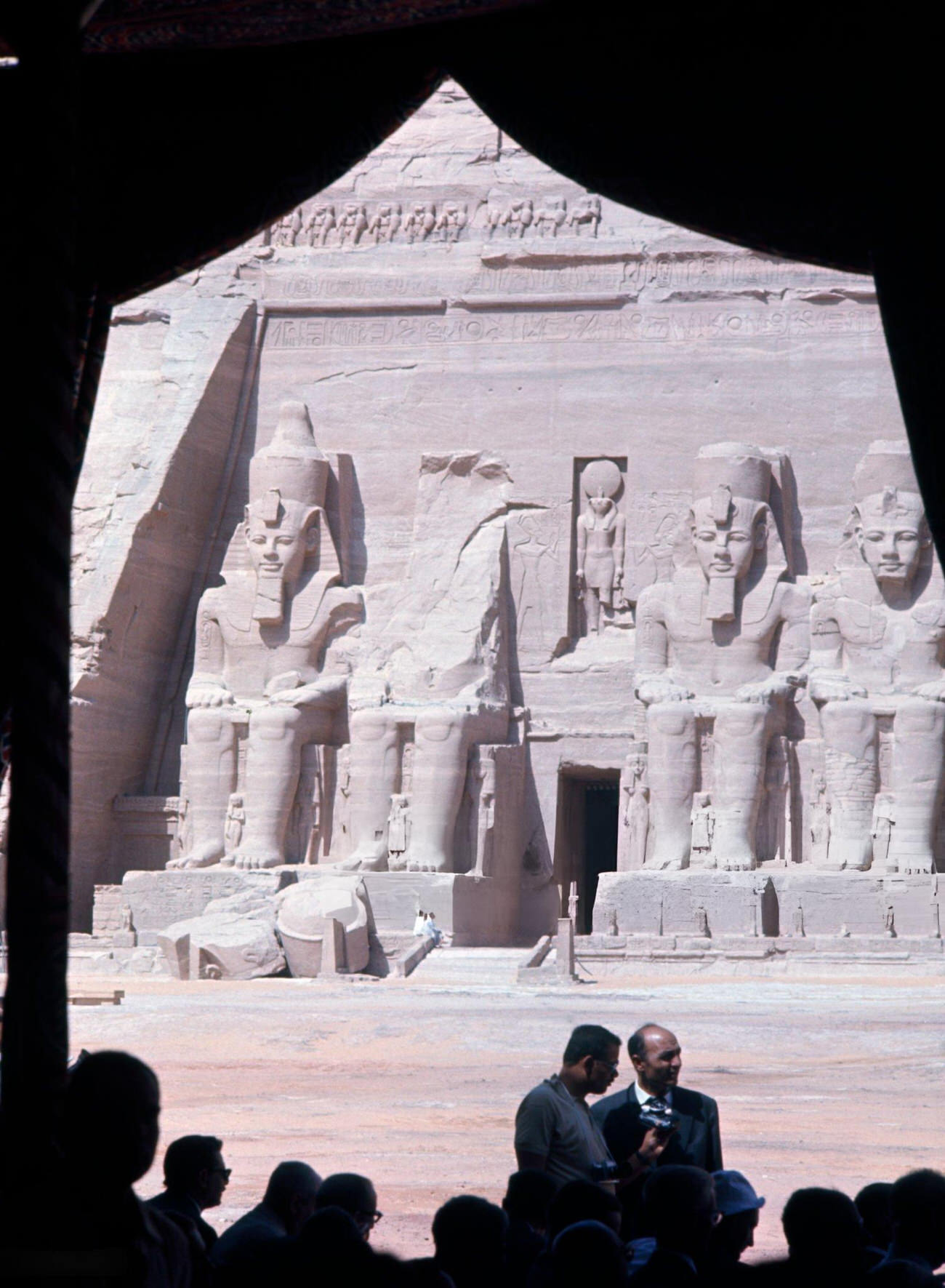 The 1967 celebration of Abu Simbel's temple relocation