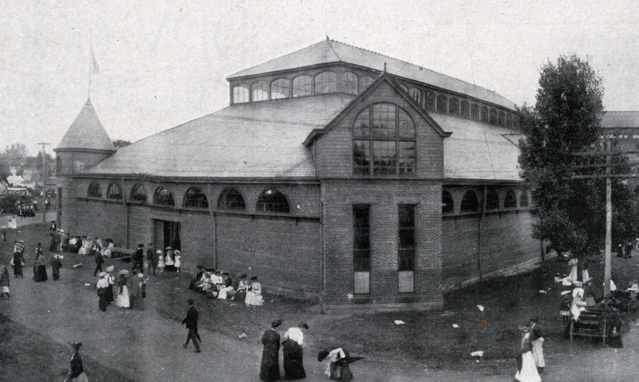 Agricultural Building on the Ohio State Fairgrounds, 1908.