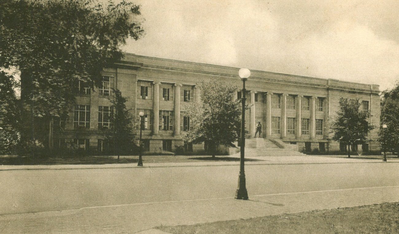 Archaeological and Historical Museum at Ohio State University, Columbus, also known as Sullivant Hall and now the Billy Ireland Cartoon Library & Museum, 1920s