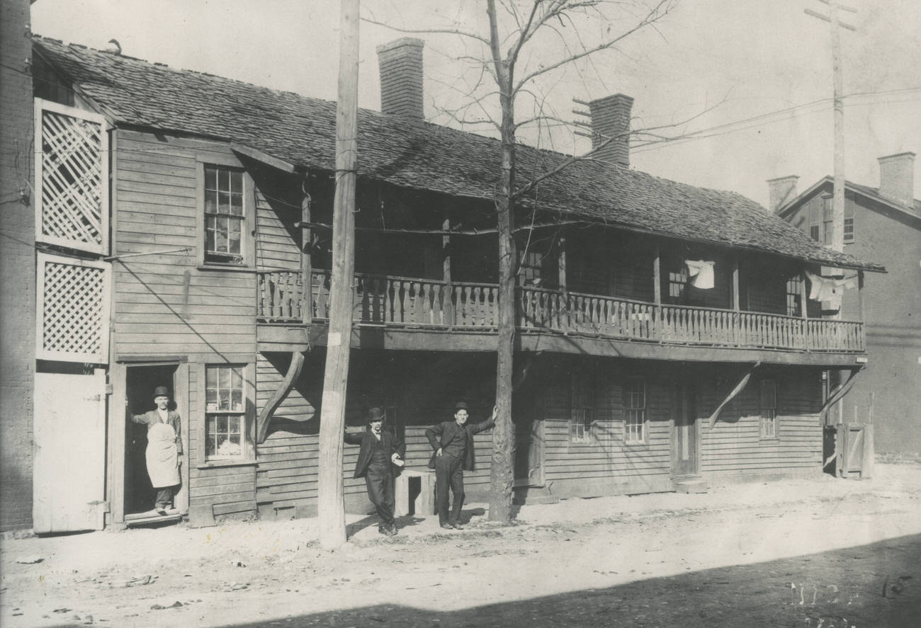 Tod Barracks, military post in Columbus, opened 1863, closed 1865, demolished in March 1911.