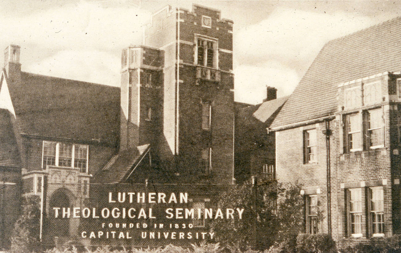 Buildings on the Capital University campus, 1910s