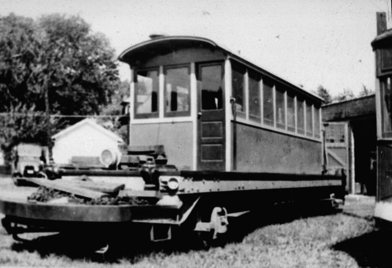 Center Cab Streetcar No.026, 1947.