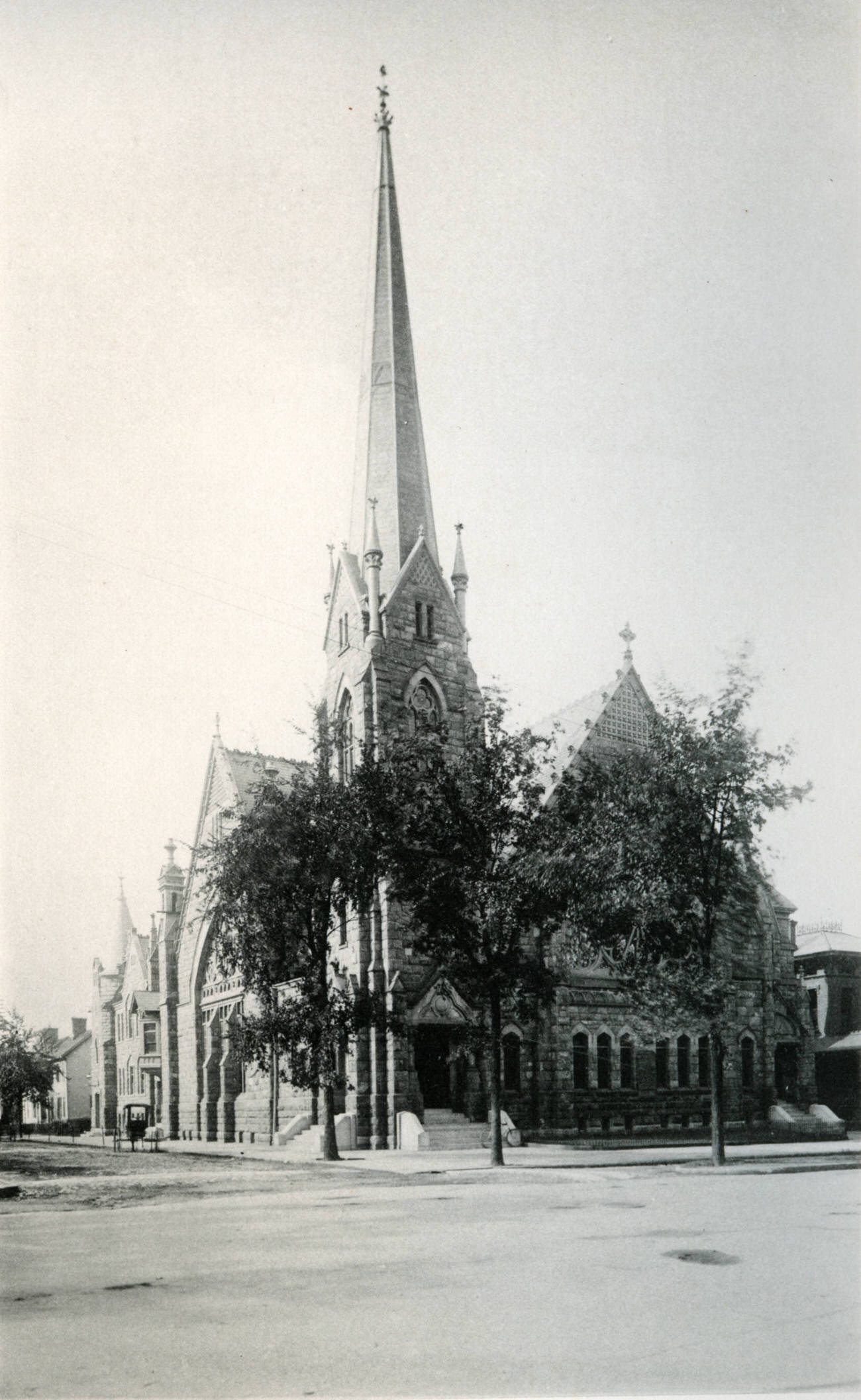Broad Street Methodist Episcopal Church, photograph from 1897.