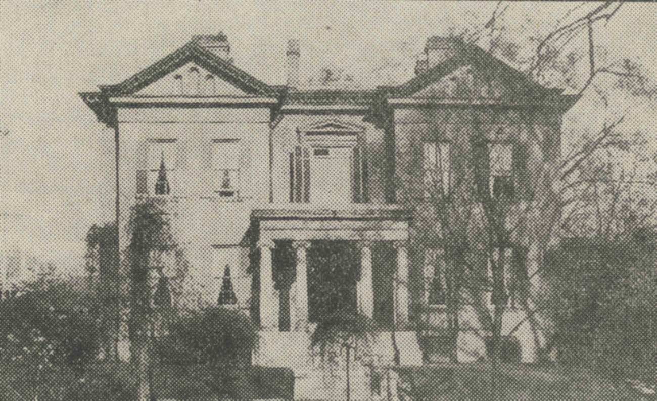 Columbus School for Girls in the former George McClelland residence, 1912.