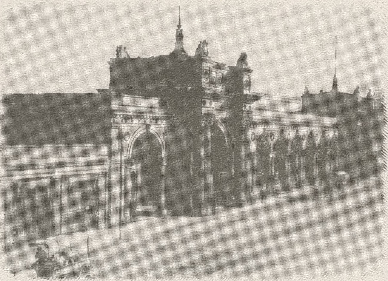 Columbus Union Station, designed by Daniel Hudson Burnham, opened in 1897.