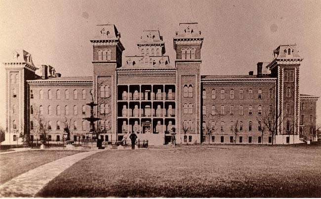 Deaf and Dumb Asylum on East Town Street, Columbus, 1889.