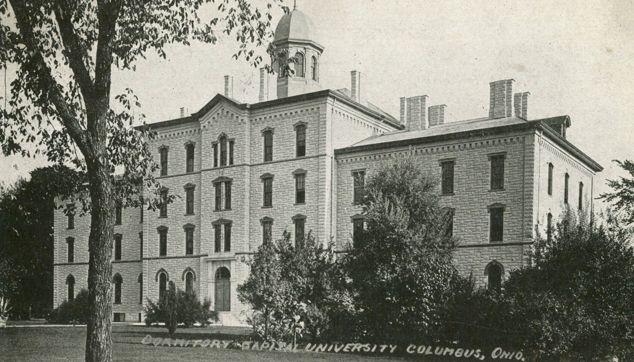 Dormitory at Capital University, Columbus, later known as Lehmann Hall, 1920s