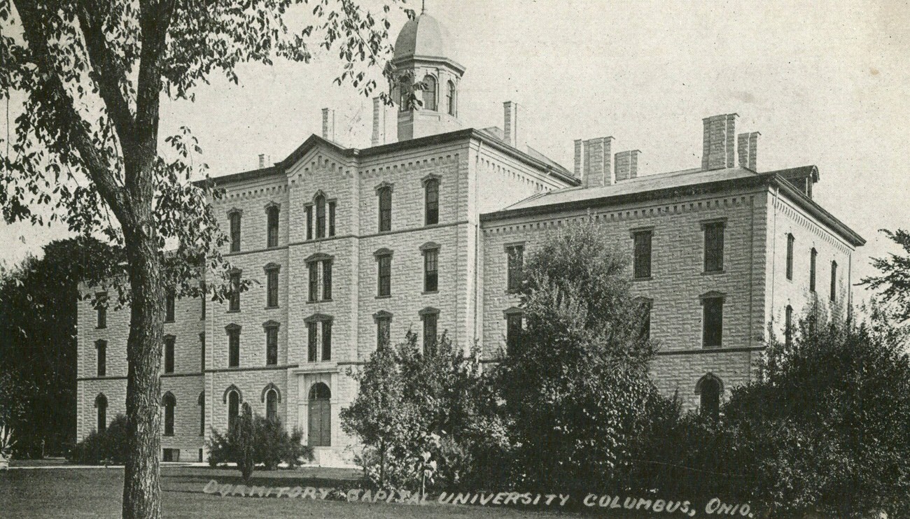 Dormitory at Capital University, Columbus, later known as Lehmann Hall, 1920s