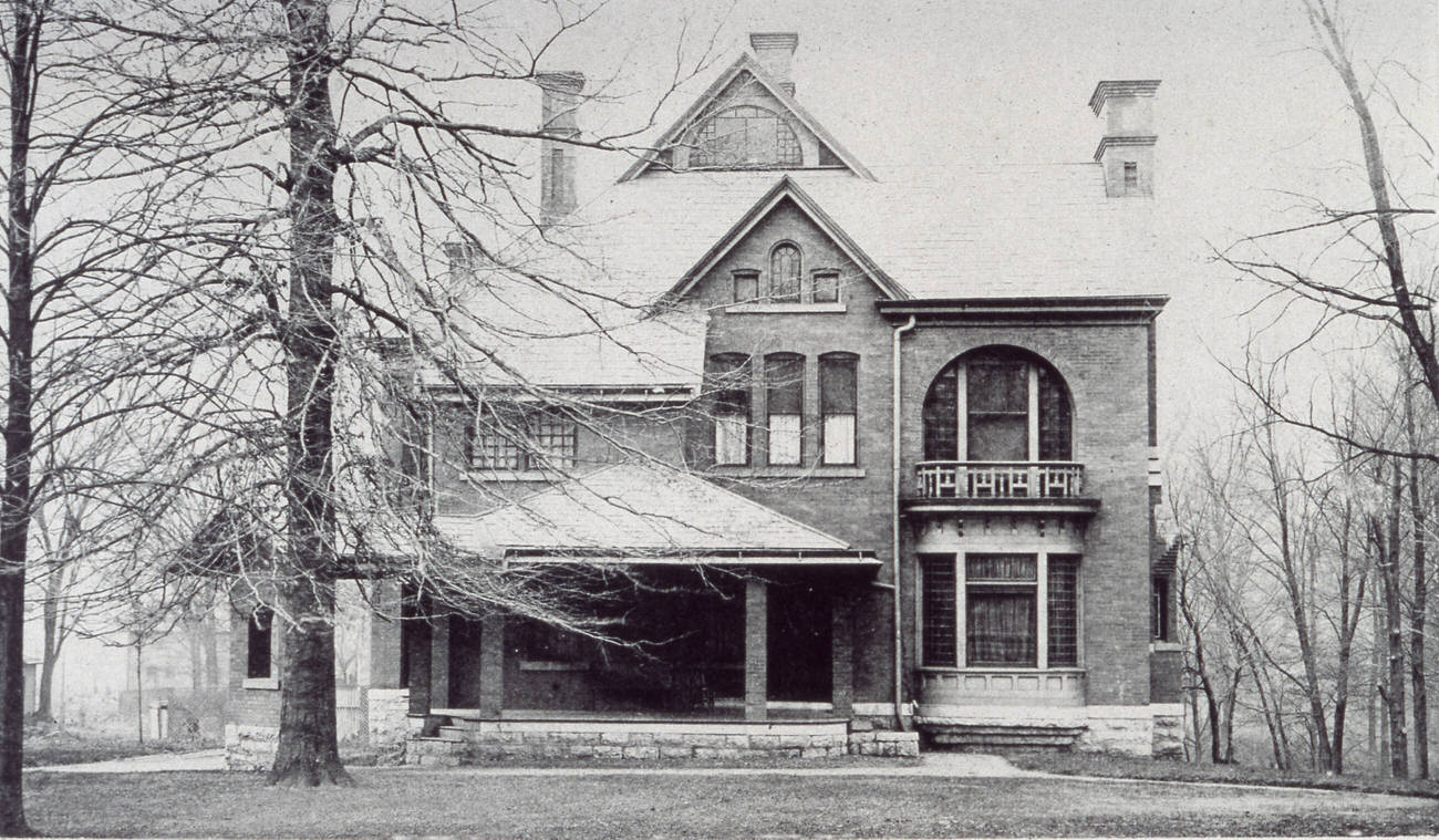 Home of Eli Tappan, president of Kenyon College and Ohio State School Commissioner, 1889.