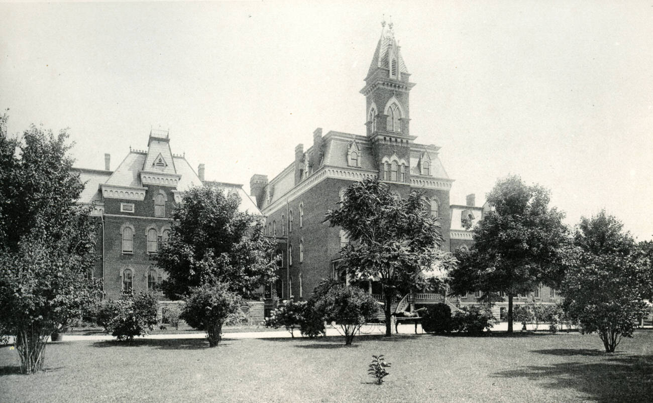 Franklin County Children's Home and grounds, opened in 1880, Circa 1897.