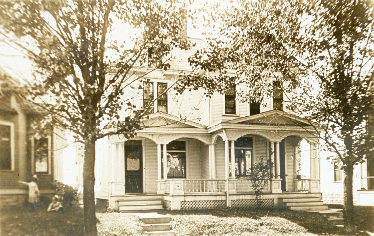 Friends Rescue Home on North Harris Avenue for at-risk youth, 1960s