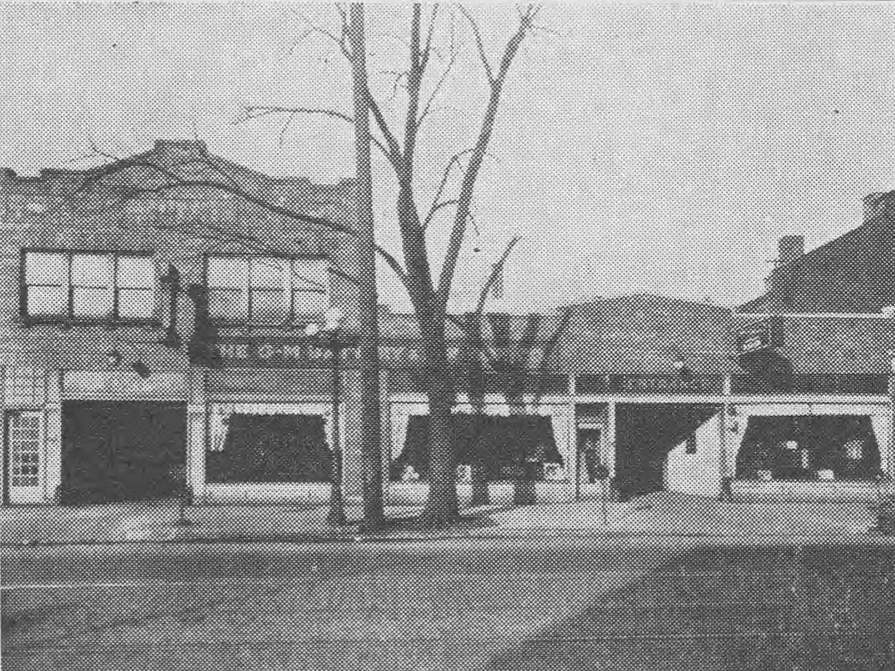 G-M Battery and Ignition Company building at 43 South 4th Street, 1930.