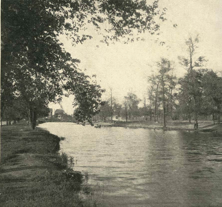 Goodale Park, donated by Dr. Lincoln Goodale in 1851, Circa 1901