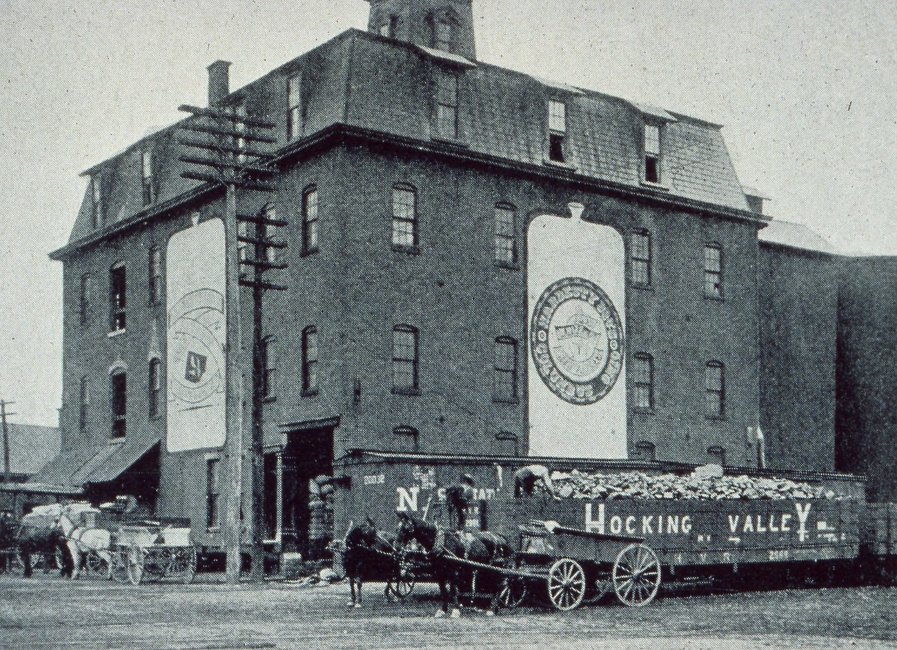 Hardesty Brothers Flour Mill, Circa 1901.