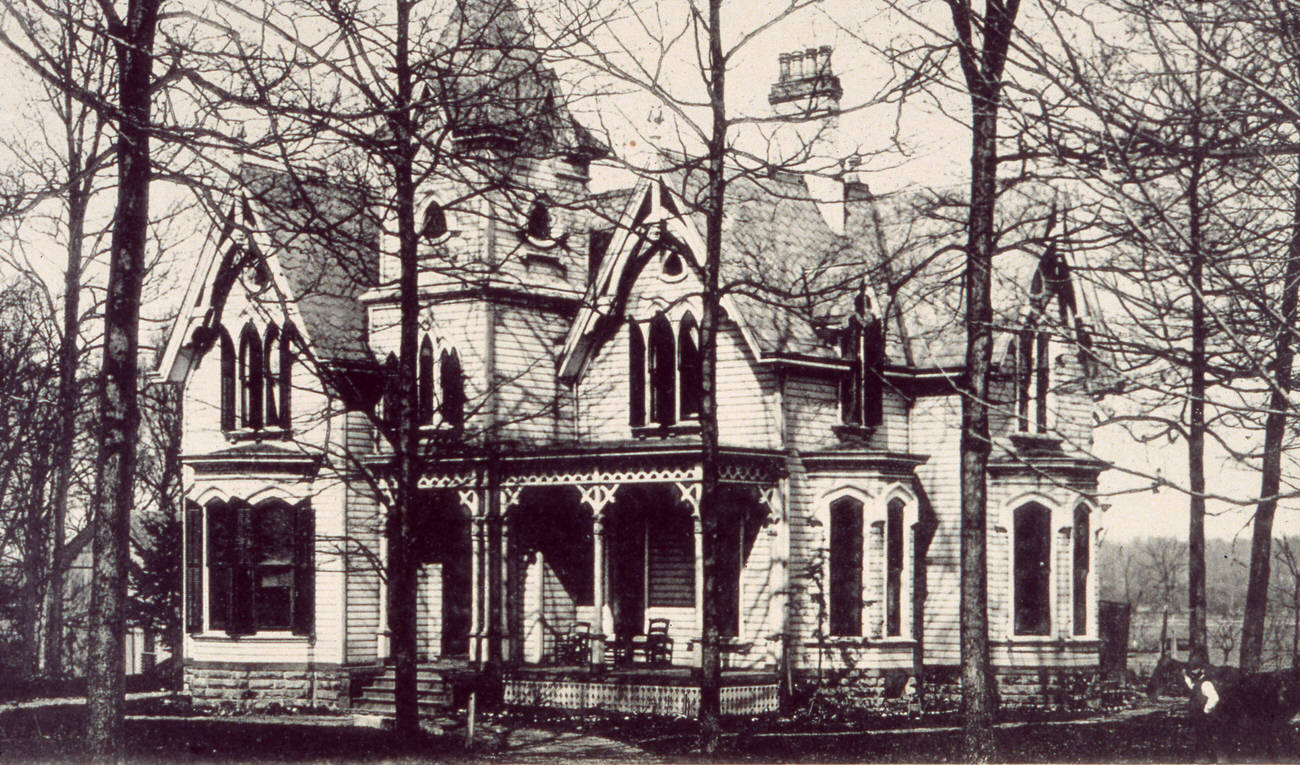 Hare Orphan's Home, founded in 1867 as the Home for the Friendless, Circa 1889.