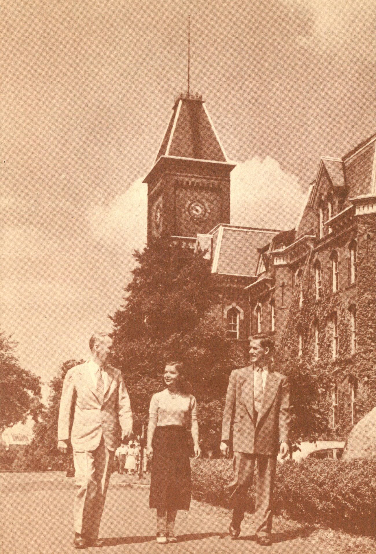 University Hall at The Ohio State University, Columbus, 1940s