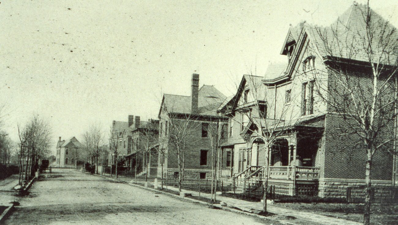 Residence at 55 Hoffman Avenue, belonging to Dr. Wells Teachnor and Janet Cleveland Teachnor, 1889.
