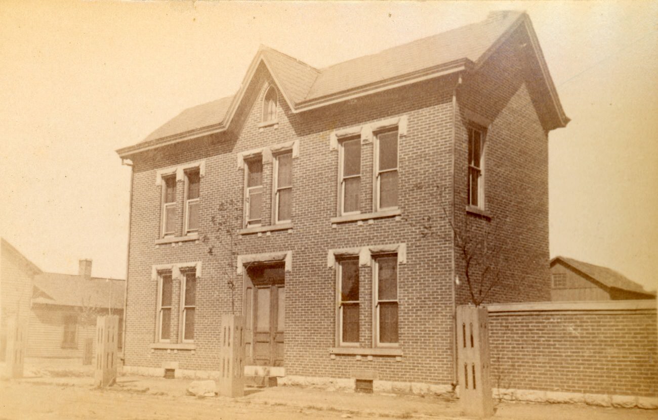Holy Family Sisters residence exterior, 1891.