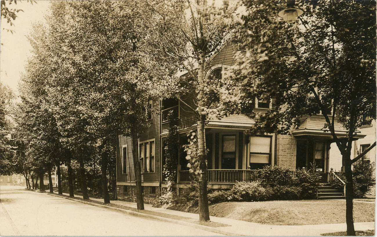 Charles G. Henderson family home, demolished in 1960, bought in 1887.