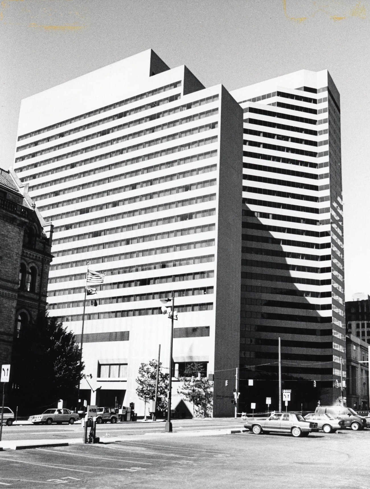 Hyatt Pickett Hotel, opened January 16, 1984.