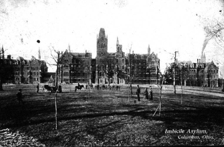 Imbecile Asylum, first patient admitted August 23, 1880