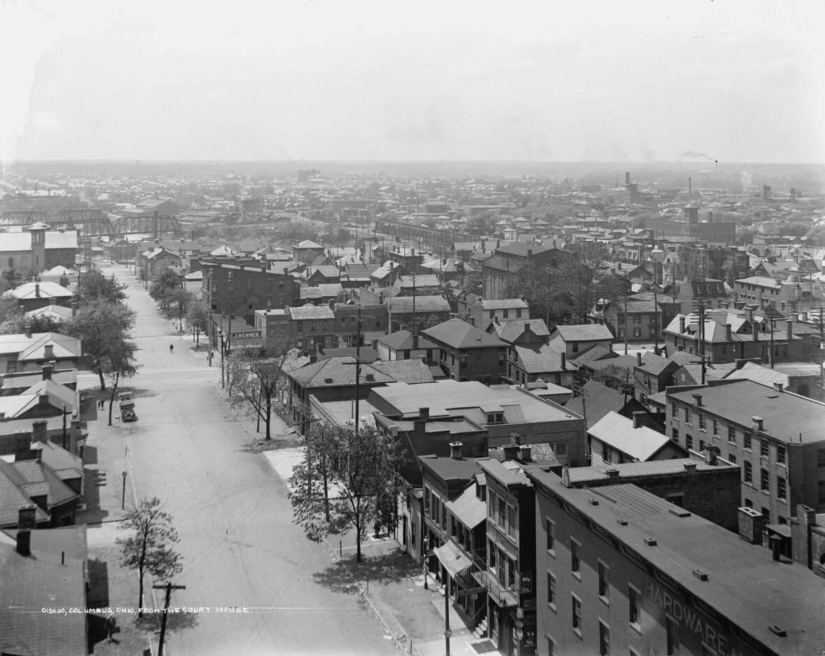 Columbus, Ohio, from the court house, 1903