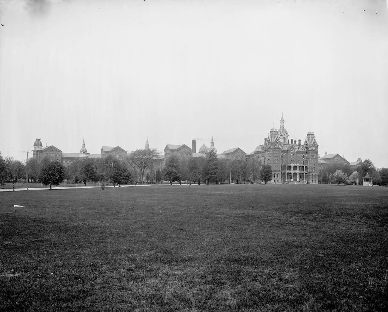 Insane Asylum, Columbus, 1906