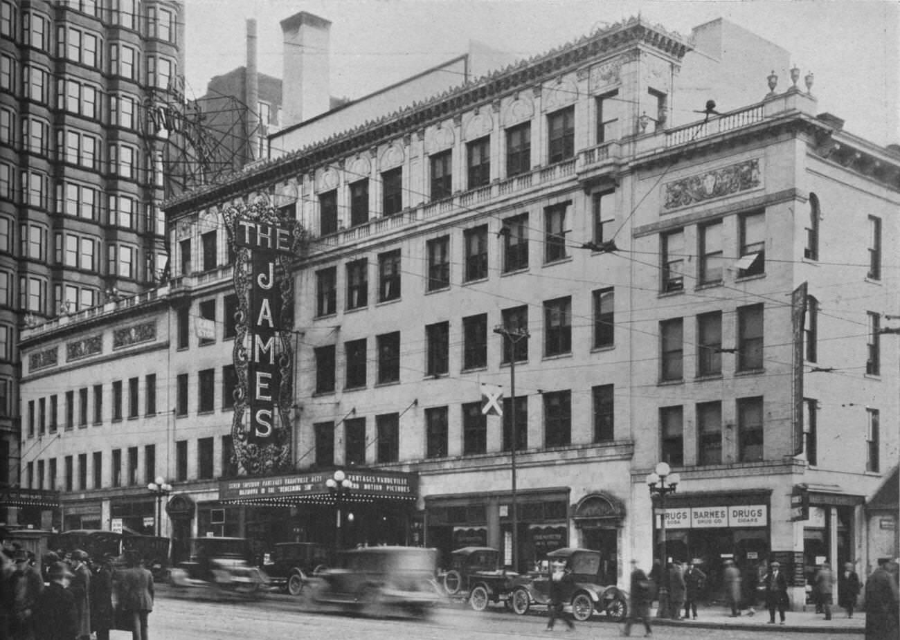 The James Theatre, Columbus, 1925