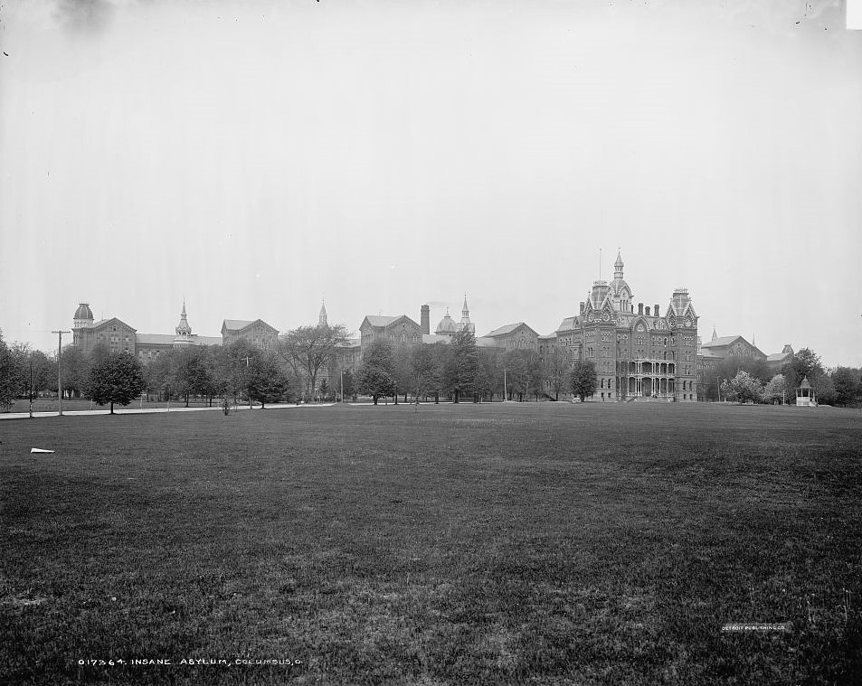 Insane Asylum in Columbus, Ohio, 1900s